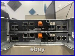 Dell PowerVault MD3820i iSCSI Model E04J -2 x iSCSI 10Gbps Dual Port Controllers