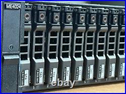 Dell PowerVault ME4024 24x 2.5 Storage 9x 3.84TB SSD, 10G SFP+/16GB Controller