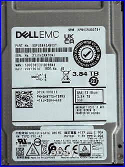 Dell PowerVault ME4024 24x 2.5 Storage 9x 3.84TB SSD, 10G SFP+/16GB Controller