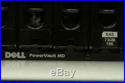 Dell PowerVaultMD Model AMP01 / MD3000 15-Bay SAS/SATA Storage Array