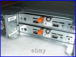 Dell Powervault MD1200 2x W307K/3DJRJ Controller 2x PSU 12x Trays/Screws