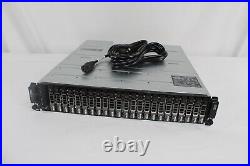 Dell Powervault MD1220 24 Bay Storage Array x2 PSU x2 MD12 3DJRJ Controllers