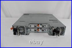 Dell Powervault MD1220 24 Bay Storage Array x2 PSU x2 MD12 3DJRJ Controllers