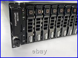 Dell Powervault MD3220i SAS Dual Controllers 24 Bays Storage Array, x2 RPS 600W