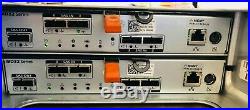 Dell Powervault Md3220 Storage Disk Array Dual Power Supply Dual Controllers