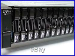 Dell SC4020 iSCSi Storage Array withDual 10GbE Controllers E15M001 2xPS SP-PCM01