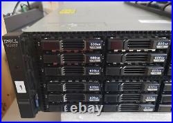Dell Storage SC7020 SAN /NAS Array 2x12GB SAS Controllers 30x600GB 15K SAS 2xPS