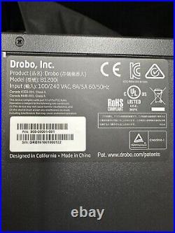 Drobo B1200i 12-Bay iSCSI NAS Storage Array Supports 3.5 HDD SSD New Open Box