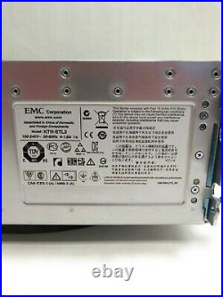 EMC KTN STL3 15-Bay Hard Drive Enclosure with 15x 3TB HDD, Dual Controllers x2 PSU