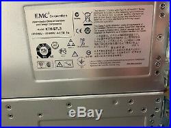EMC KTN-STL3 15-Bay LFF SAS Storage Array 2x 6G SAS Link Module 2x PSU with No HDD