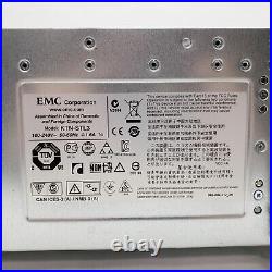 EMC KTN-STL3 15-Bay LFF Storage Array 93TB 62TB SAS HDD 2PSU 2303-108-000E