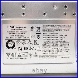 EMC KTN-STL3 15-Bay Storage Array 4600GB 103TB SAS HDD 2PSU 2303-108-000E