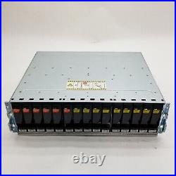 EMC KTN-STL3 15-Bay Storage Array 6900GB 93TB SAS with2204-108-000E Card 2PSU
