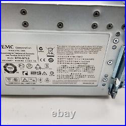 EMC KTN-STL3 15-Bay Storage Array 6900GB 93TB SAS with2204-108-000E Card 2PSU