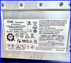 EMC KTN-STL3 Expansion JBOD Disk Array 303-108-000E 15-bay SAS SATA NO HDD