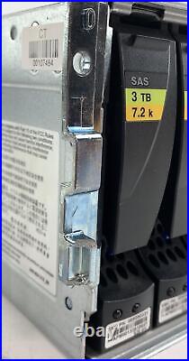 EMC KTN-STL3 Storage Array 15x 3TB HDDs 2x 400W Power Supplies 2x VNX 6G READ