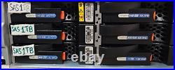 EMC MPE 04003-033 A06-12-Bay Dual Raid Controller Storage Array iSCSI 7.3TB HDD