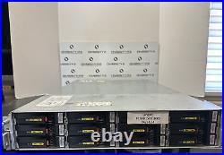 EMC SKYDPE Data Domain DD2500 12-Bay SAS Storage Array x12 3tb hdd