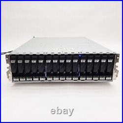 EMC STPE15 15-Bay Storage Array 12600GB SAS 3100GB SSD 2110-140-102B 2PSU
