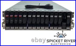 EMC STPE15 Storage Array 3x 300GB HDDs 10x 600GB HDDs 2x 875w Power Supplies