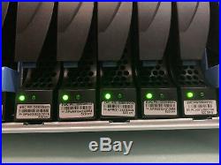 EMC VNX 5100 Storage Array w 12x 600Gb 10k SAS 2x Controller 110-140-104B 2x PSU