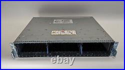 EMC VNX SAE 25 Slot Disk Enclosure SAS SATA SFF HDD 2.5 Dual Ctrl & PSU With Rails