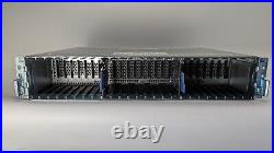 EMC VNX SAE 25 Slot Disk Enclosure SAS SATA SFF HDD 2.5 Dual Ctrl & PSU With Rails