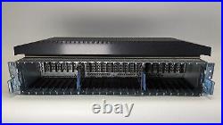 EMC VNX SAE 25 Slot Disk Enclosure SAS SATA SFF HDD 2.5 Dual Ctrl & PSU With Rails