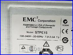 EMC VNX5300 15-Bay 3.5 Storage Array 900-567-002 +2x 110-140-108B Processor