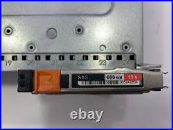 EMC VNXE3200 25SFF Storage Array with 25x EMC 600GB 6G SAS HDD 100-542-441-05