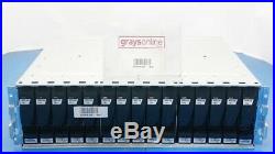 EMC2 KTN-STL3 Storage Array chassis with 8.4TB Capacity 14x 600GB HD 15 K FC