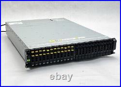 HP 3PARA-SV1009 24-Bay Storage Array with 2x 3PAR 7200 Controllers + 2764W PSU