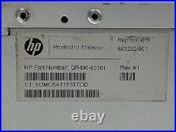 HP 3PARA-SV1009 24-Bay Storage Array with 2x 3PAR 7200 Controllers + 2764W PSU