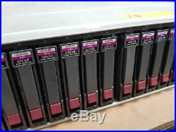 HP AP846A P2000 G3 14.4TB (24x 600GB 10K SAS) 8G Fibre Channel SAN Storage Array