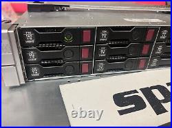 HP D3600 Storage Enclosure QW968A 12x 3.5 Bay 2x 12Gb SAS Controller 2x PSU