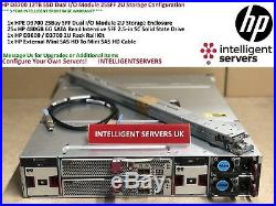 HP D3700 12TB Read Intensive SSD Dual I/O Module 25SFF 2U Storage Array QW967A