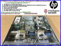 HP D6000 Disk Enclosure 210TB DL380p Gen8 16-Core 192GB Server Solution QQ695A