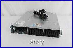 HP K2R84A MSA 2040 ES SAS DC SFF Storage Array x2 Controllers FCLSE-0801