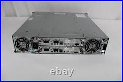 HP K2R84A MSA 2040 ES SAS DC SFF Storage Array x2 Controllers FCLSE-0801