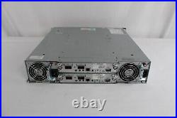 HP K2R84A MSA 2040 ES SAS DC SFF Storage Array x2 Controllers FCLSE-0801