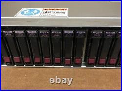 HP MSA 2040 C8R15A SAS STORAGE CONTROLLER 24 Bay 23x 300GB Modular Smart Array