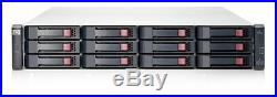 HP MSA 2040 Modular Smart Array 12-Bay 3.5 Storage Array K2R83A + 2x C8S53A