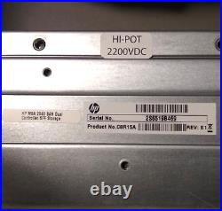 HP MSA 2040 SAN Dual Controller SFF Storage 20.9TB 10GB iSCSI 16GB FC 12GB SAS