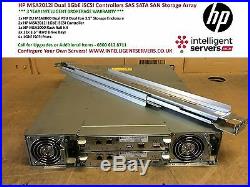 HP MSA2012i Dual 1GbE iSCSI Controllers SAS SATA SAN Storage Array AJ747A