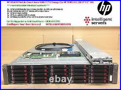 HP MSA70 Modular Smart Array With 7.5TB Storage 25x HP 300GB 6G 10K DP 2.5 SAS