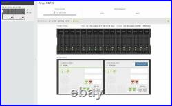 HP Nimble Storage Array CS700 48TB SAN 12x 4TB SAS 4x 1.6TB SSD 10GbE Copper