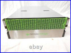 HP Nimble Storage SAN CS5000 21x 6TB SAS 3x 1.92TB SSD 10Gb Ethernet 126TB Array