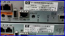 HP P2000 G3, 11TB SAN Storage Dual 4 Ports 1GB iSCSI Controllers LFF Array