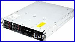 HP P2000 StorageWorks Modular Smart Array +BK829A Controller 2x PSU 5x 2TB HDD