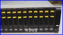 HP QR490 M6710 24 BAY SAS 2.5 Storage Array 3PAR JBOD 900gb x24 See Condition